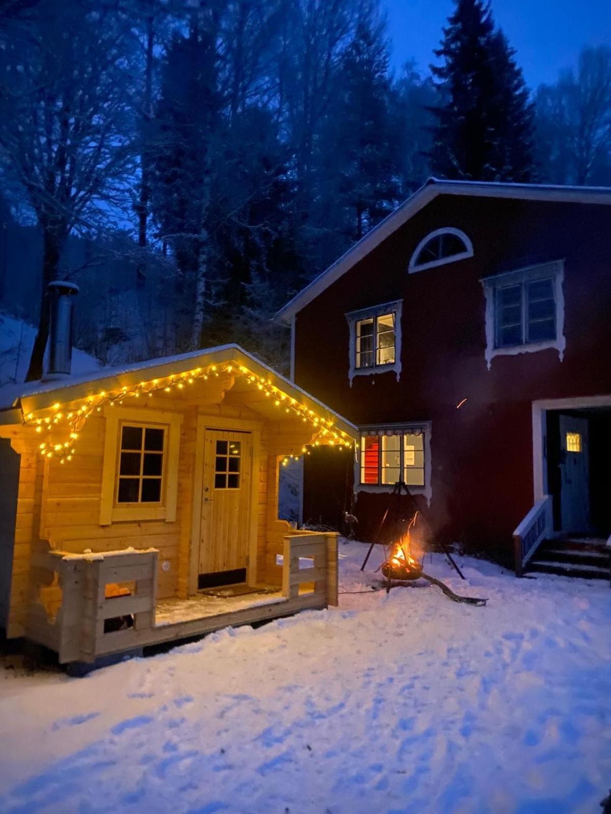 Charmig Villa Med Bastu Och Snabbt Wifi Långav 외부 사진