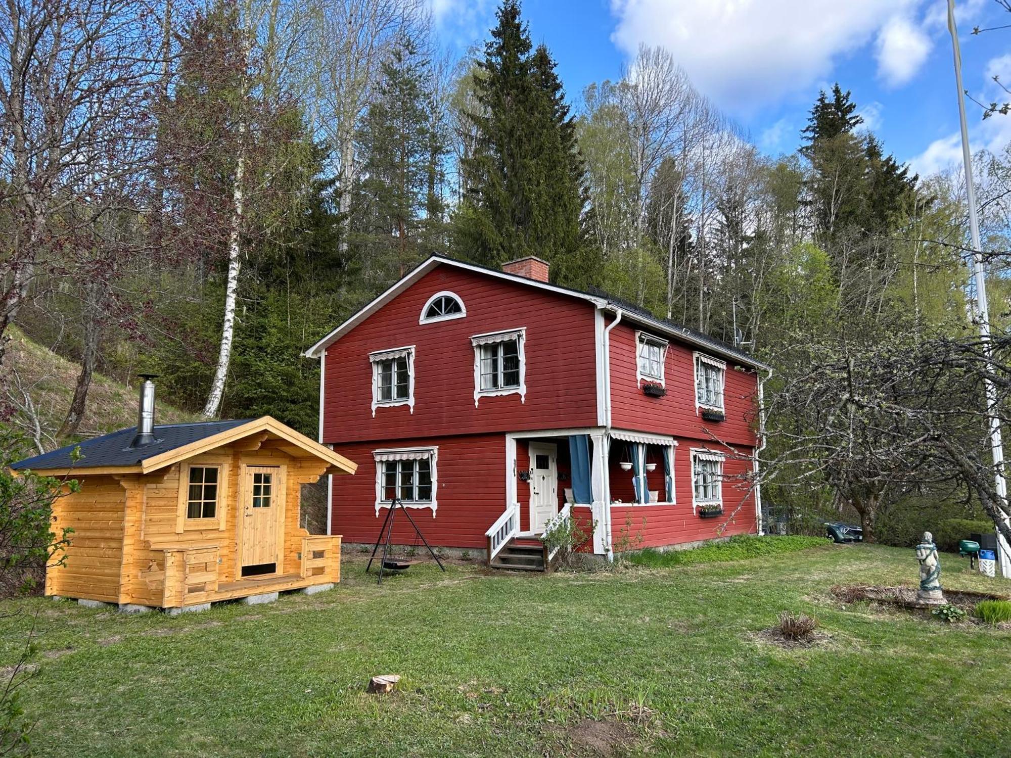 Charmig Villa Med Bastu Och Snabbt Wifi Långav 외부 사진